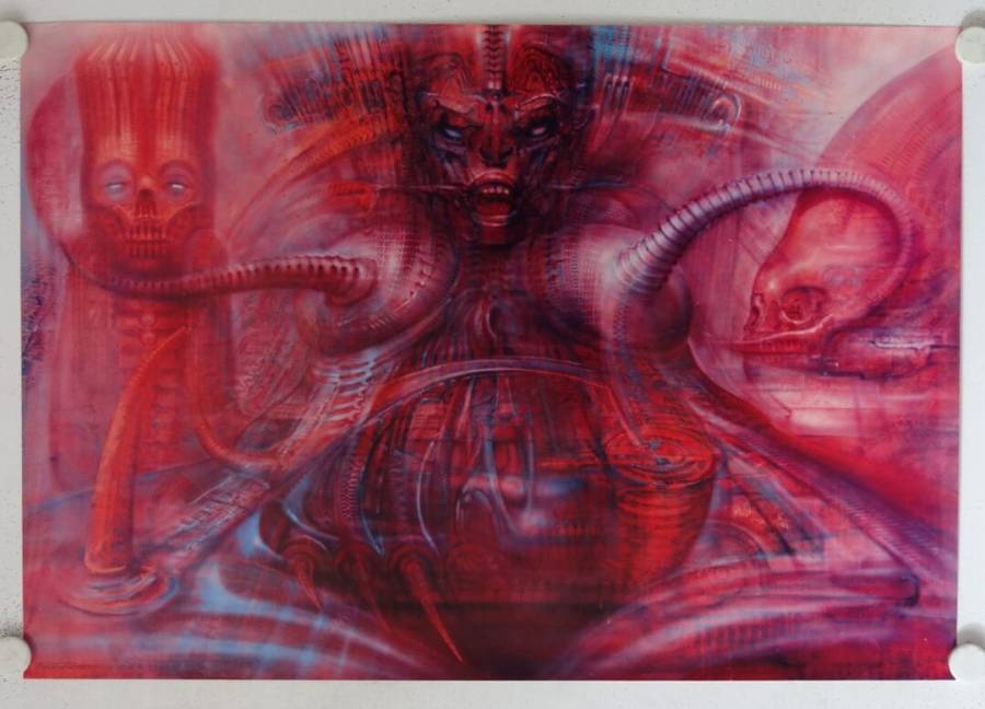 H.R. Giger Posterdrucke alte kommerzielle Plakatdrucke (6)
